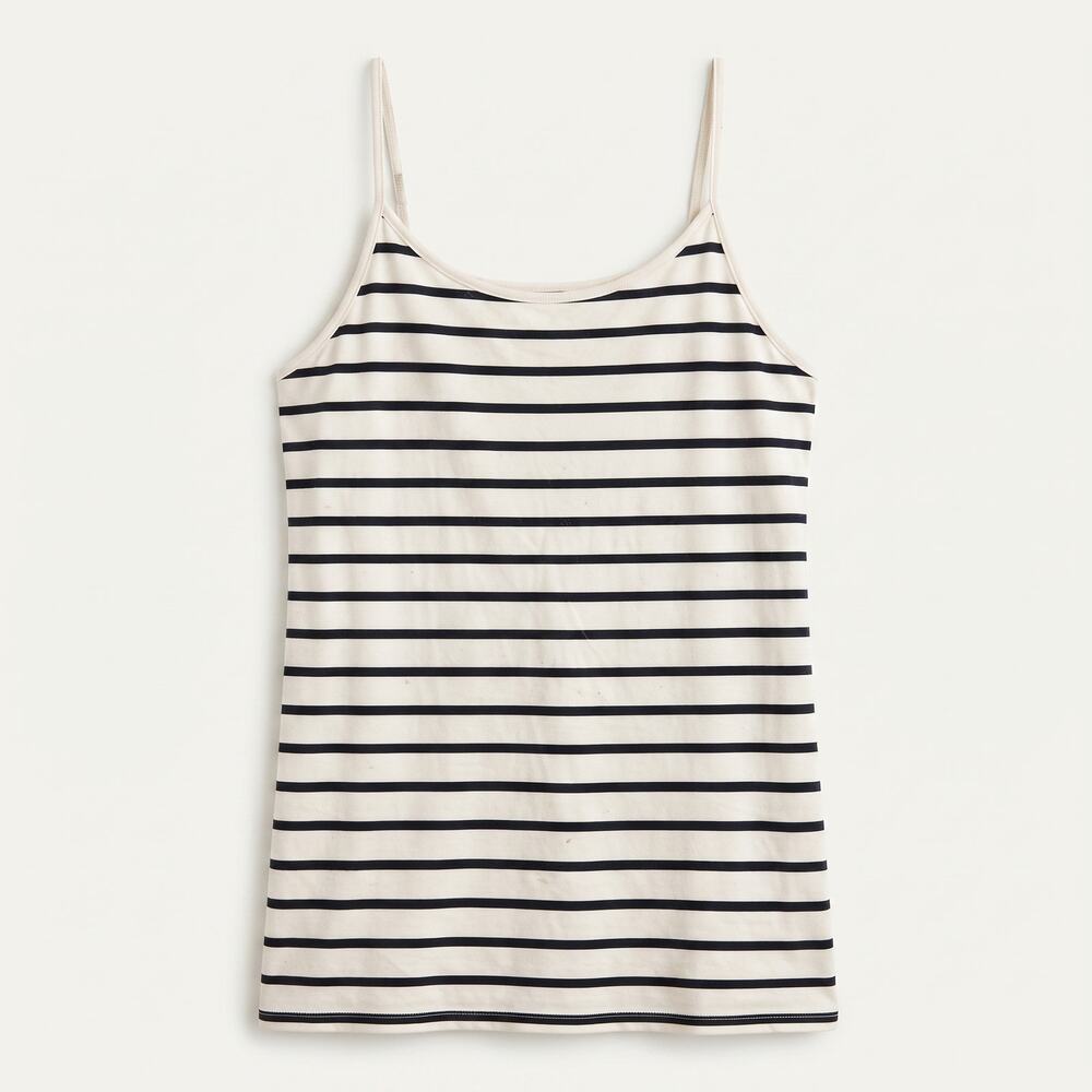 Torrid Womens 3X Minimalist Coastal Nautical Striped Adjustable Strap Camisole